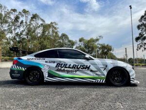 Custom printed chrome and matte wrap avery dennison