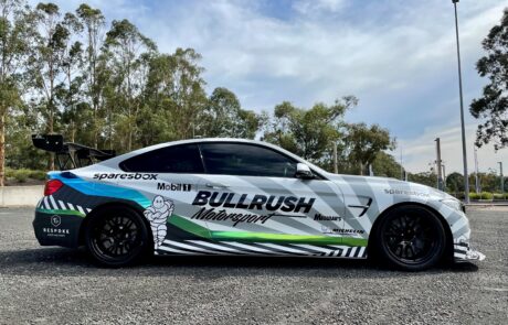 Custom printed chrome and matte wrap avery dennison