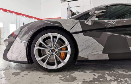 Custom Camo Car Wrap designs