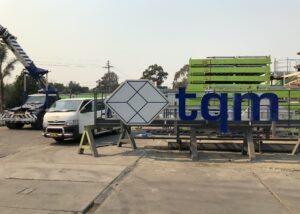 Crane Signage