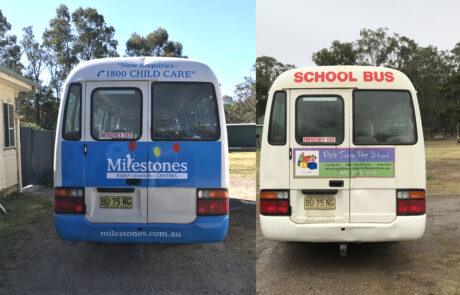 Custom Bus Signage