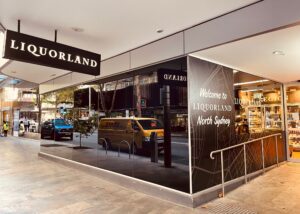 Window vinyl design and lightbox