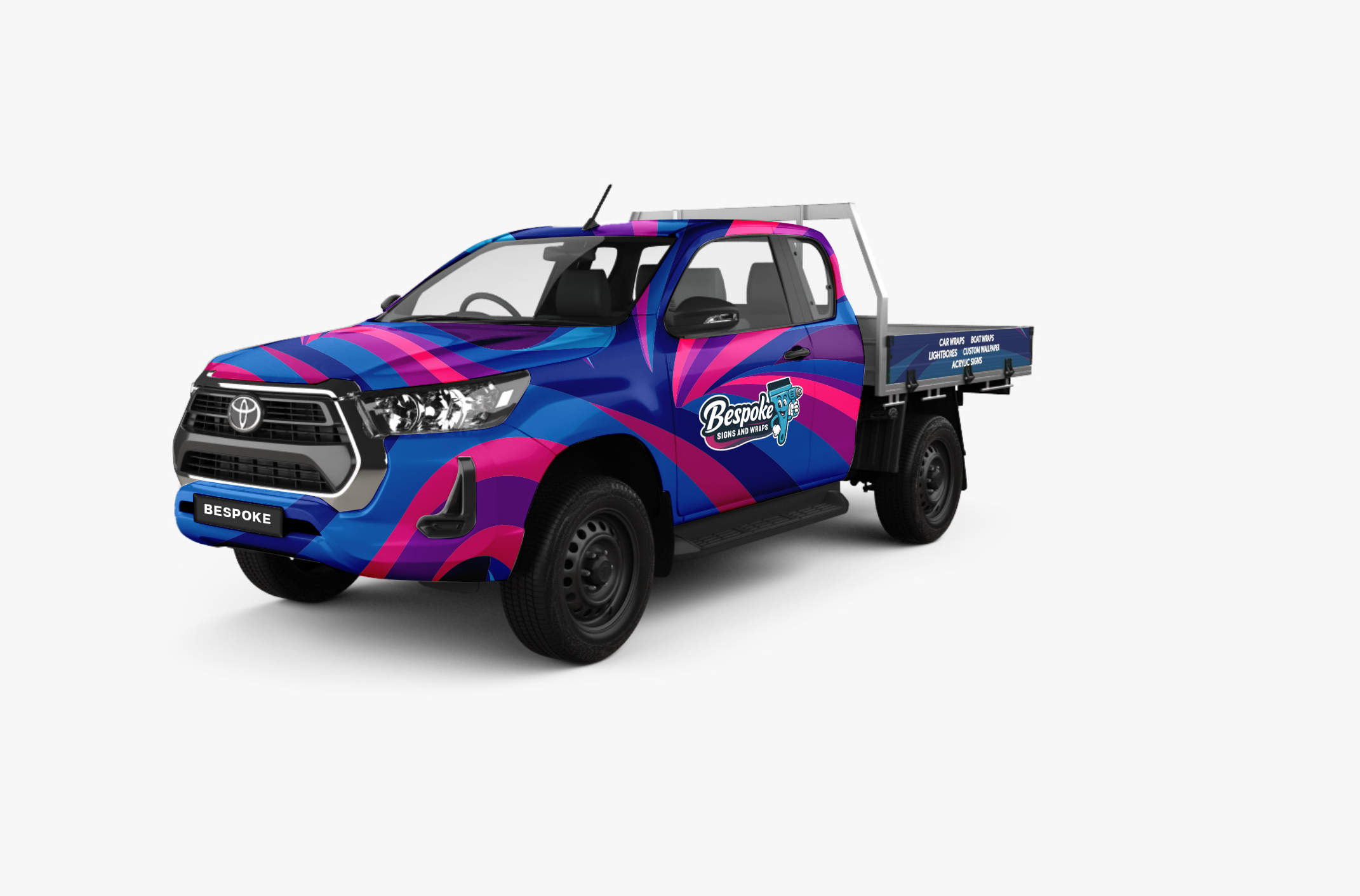 Single Cab Tray Ute Full Wrap 2 1 8