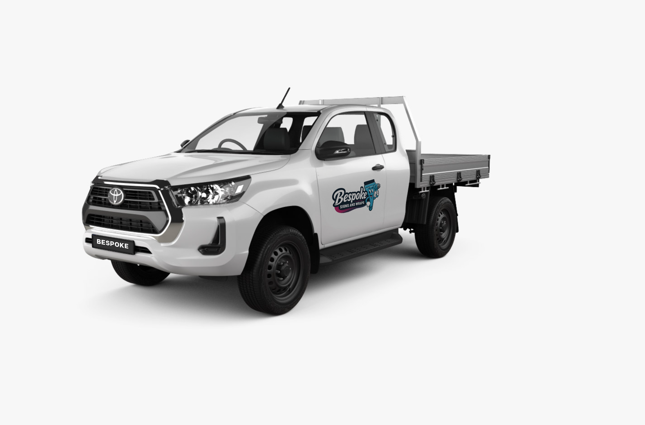 Single Cab Tray Ute Logo 2 4 8