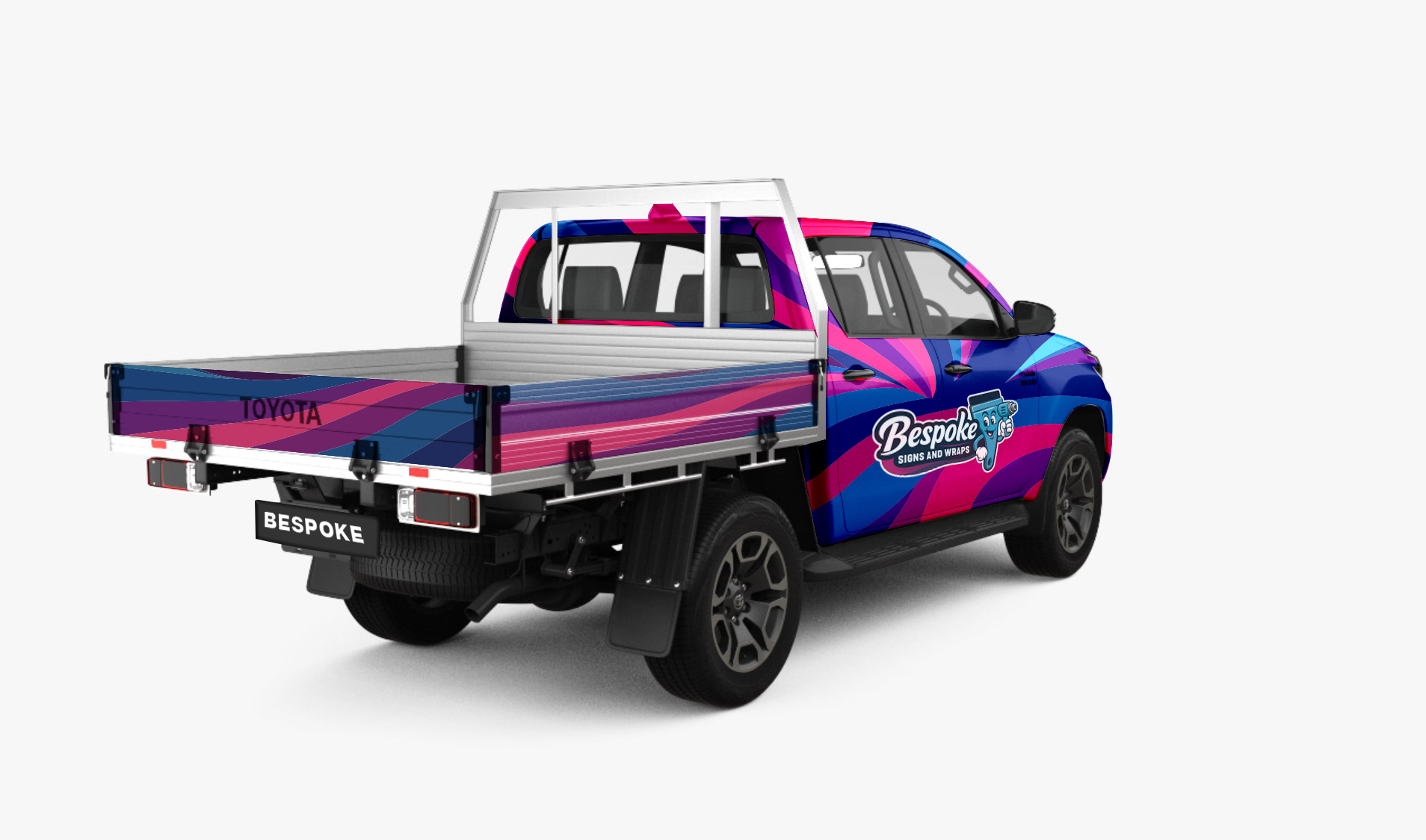 Dual Cab Tray Ute Full Wrap 1 5 6