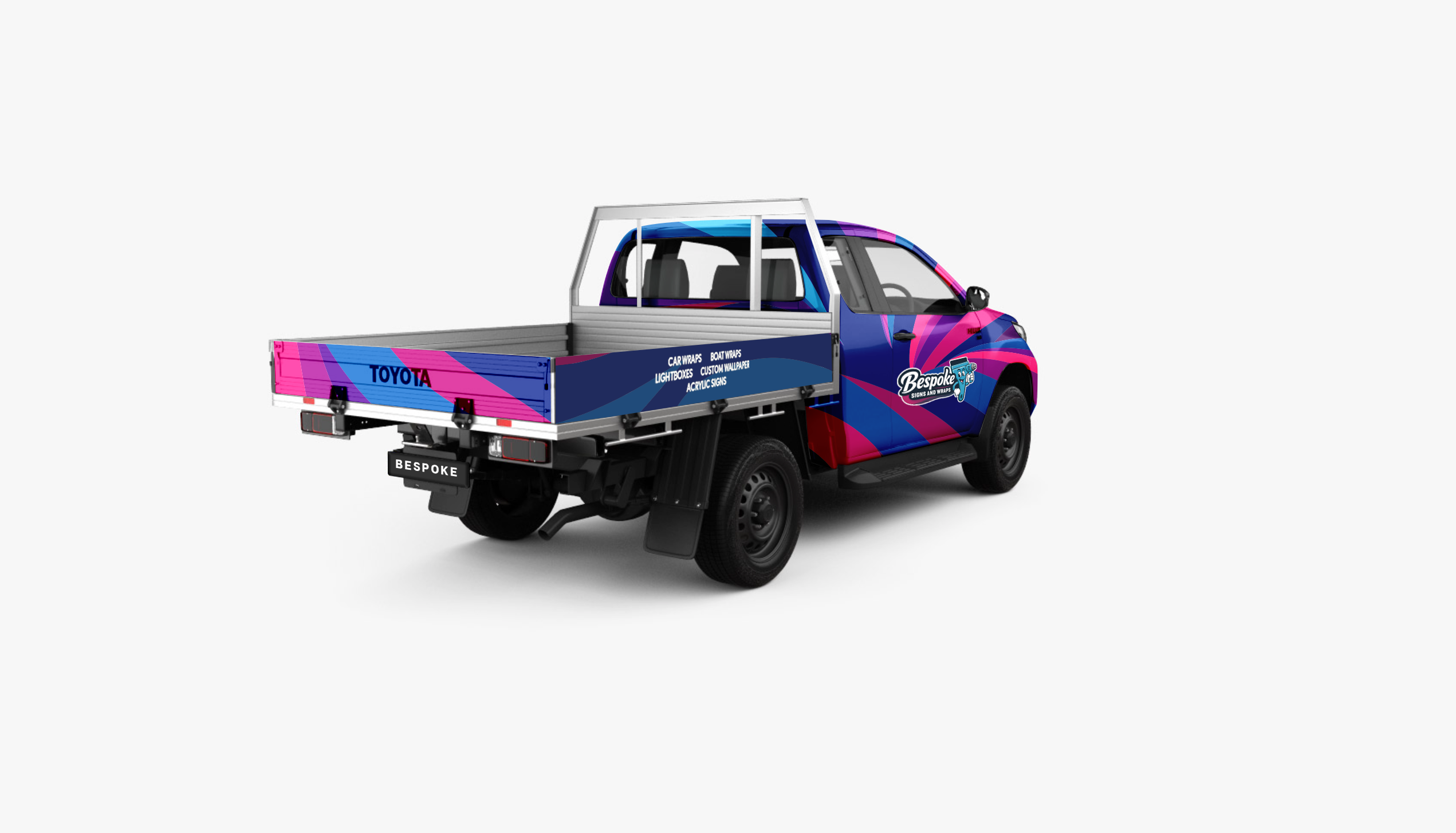 Single Cab Tray Ute Full Wrap 1 5 8