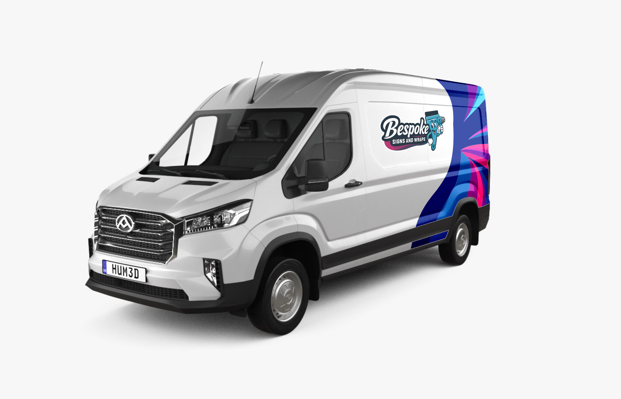 Large Van Half Wrap 4 6 8