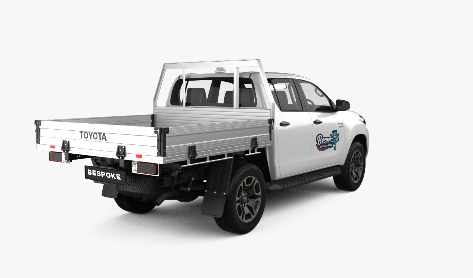 Dual Cab Tray Ute Small Logo 1 8 5