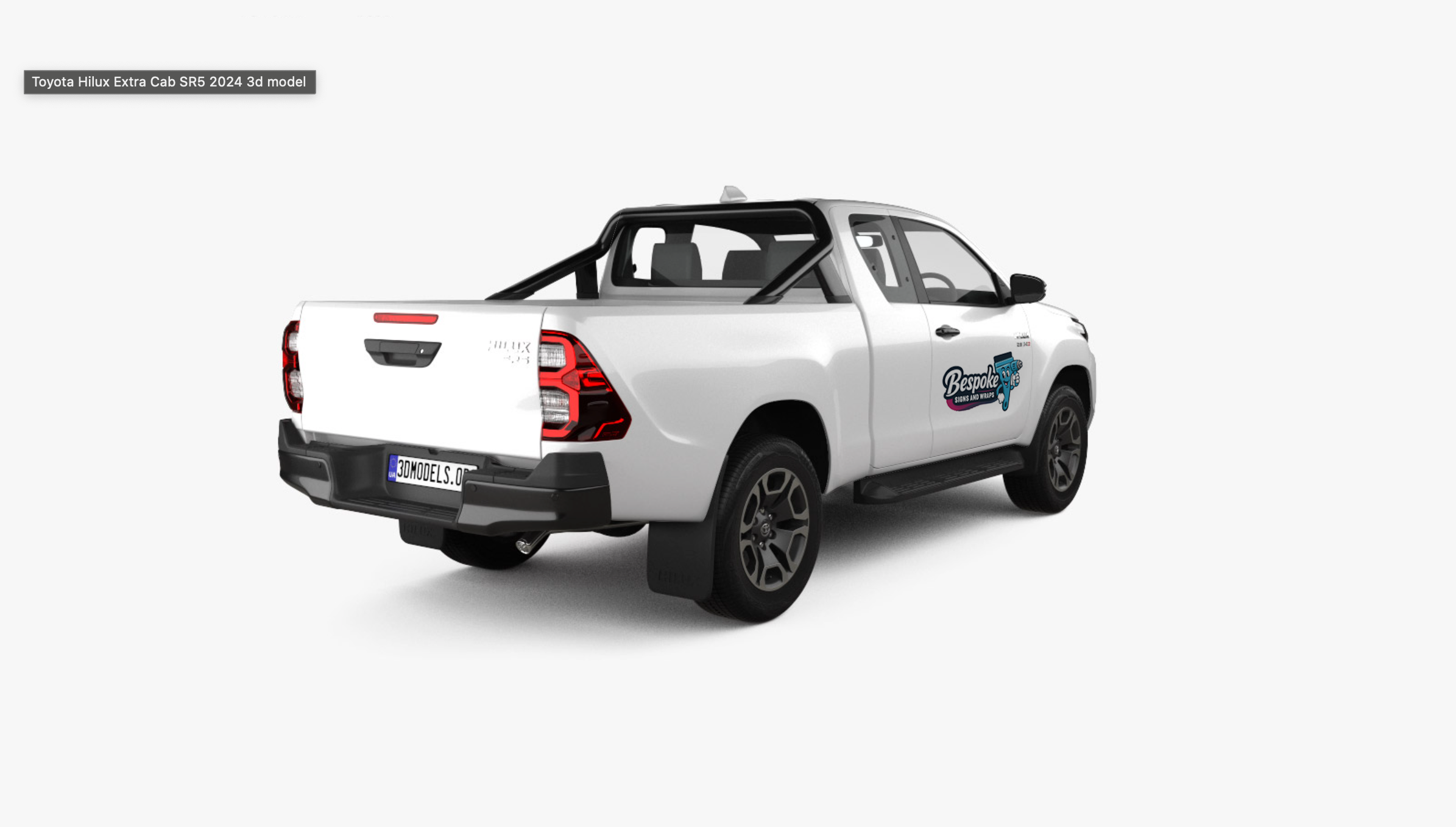 Single Cab Tub Ute Small Logo 1 8 6