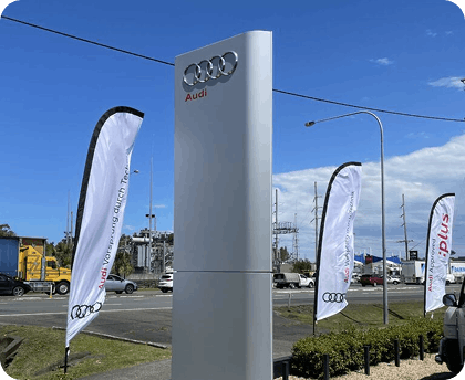 Pylon and pole signs Central Coast